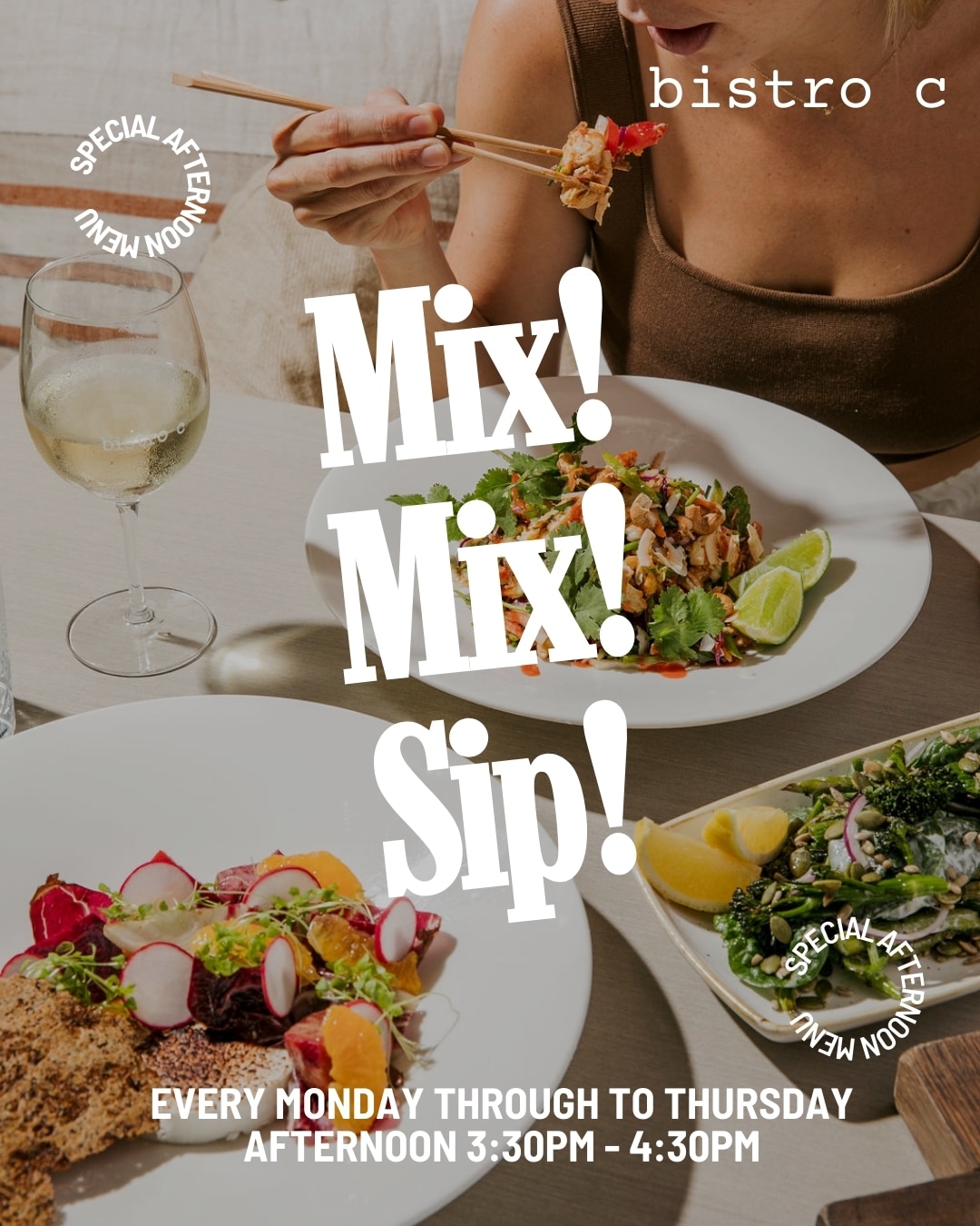 Mix Mix Sip Promotion Instagram Post